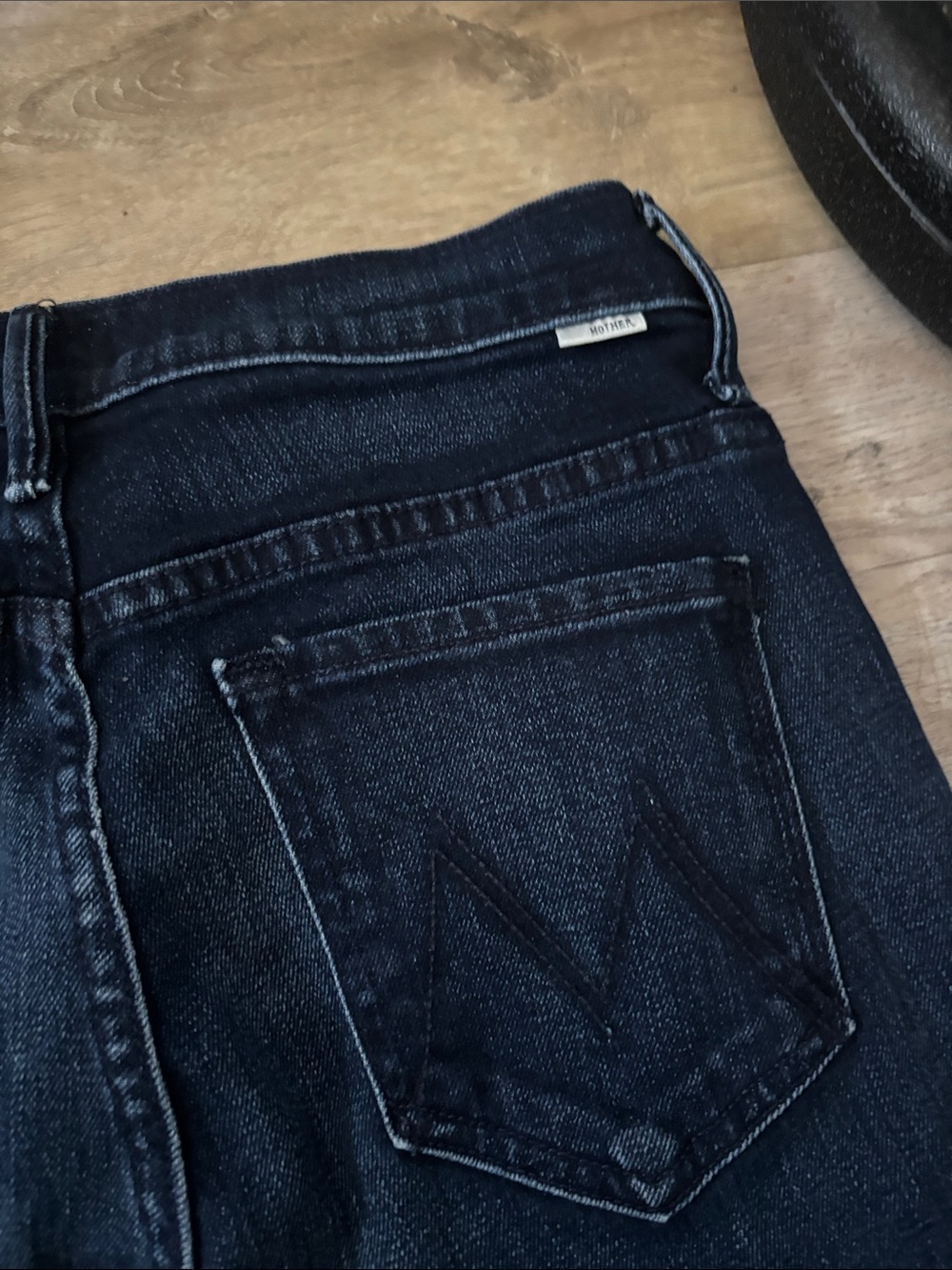 Mother Jean Size 28 The Inside Crop Step Fray Movin' On Up - Picture 6 of 7